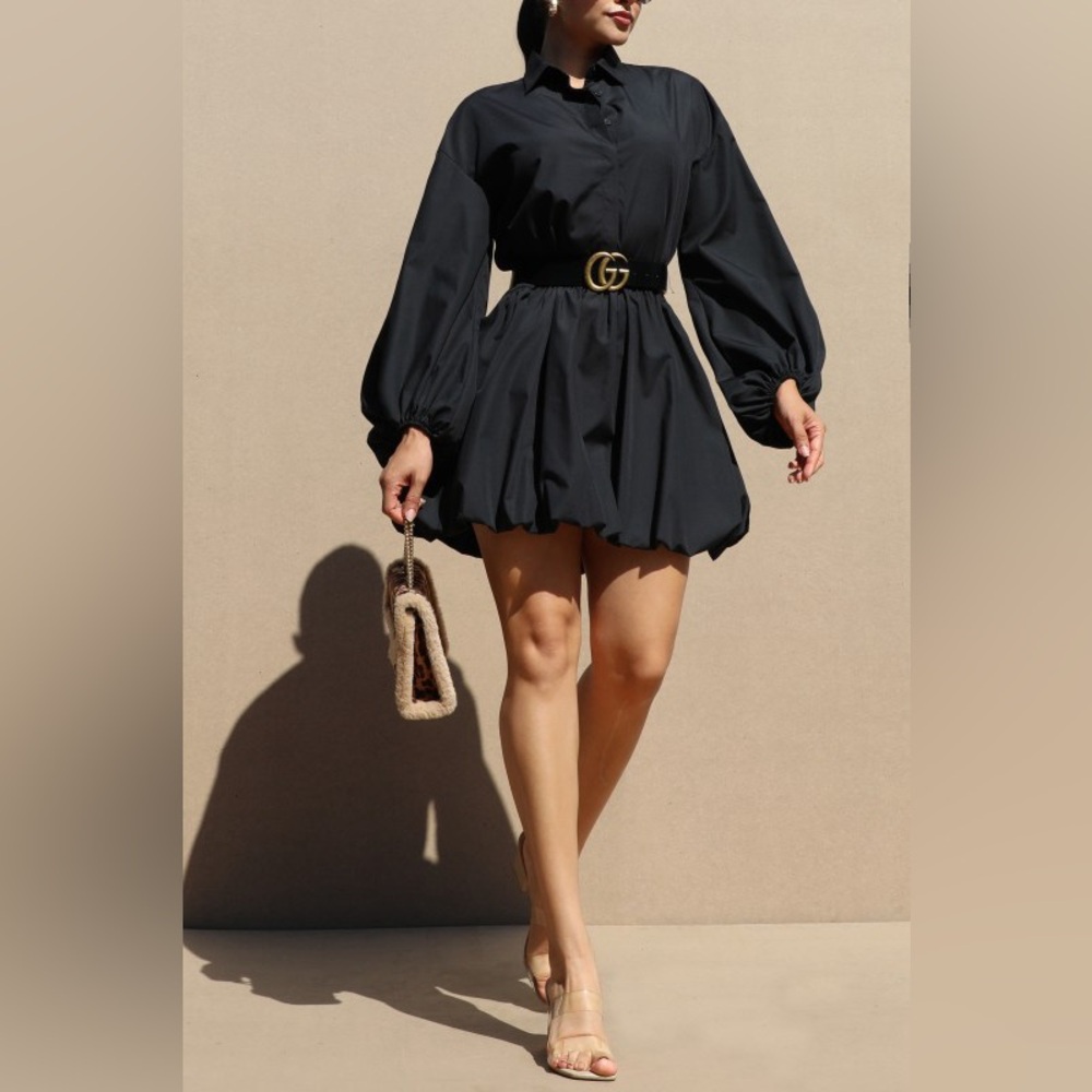 Chic Black Mini Dress